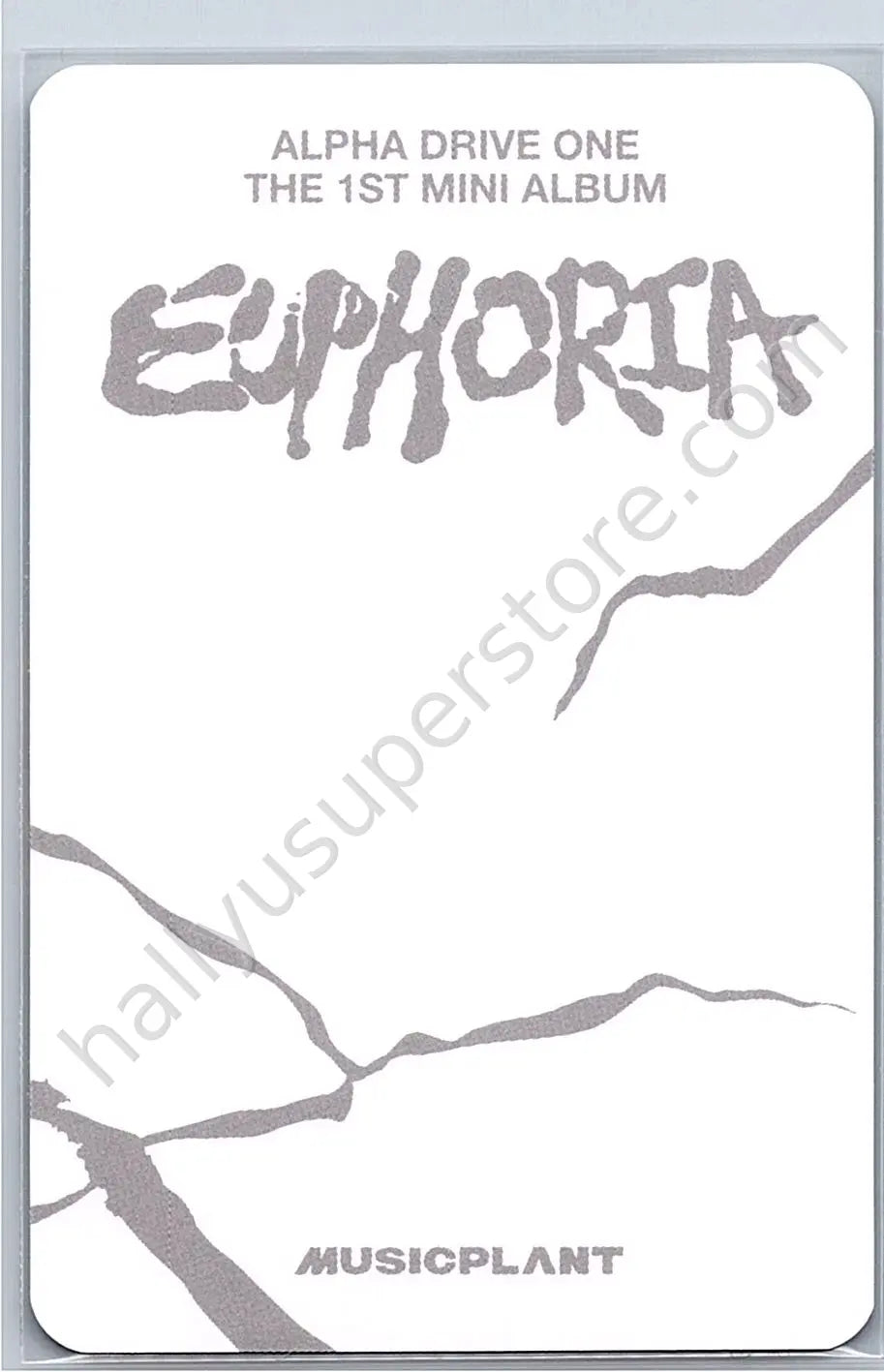 ALPHA DRIVE ONE - Sanghyeon - EUPHORIA fansign musicplant (music plant)
