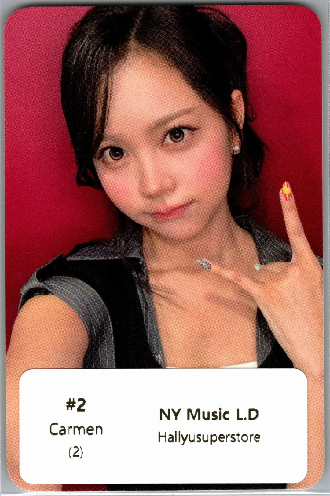 Hearts2Hearts "Lemon Tang" - NY Music Lucky Draw Event Photocard [26.08.04]