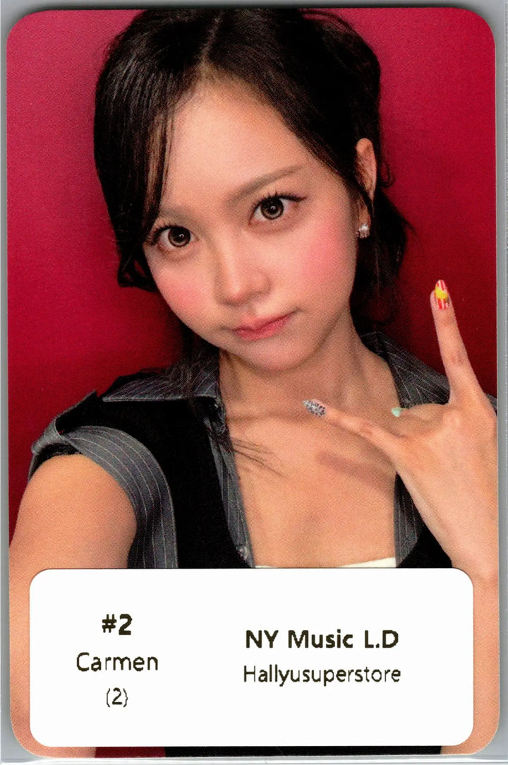 Hearts2Hearts "Lemon Tang" - NY Music Lucky Draw Event Photocard [26.08.04]
