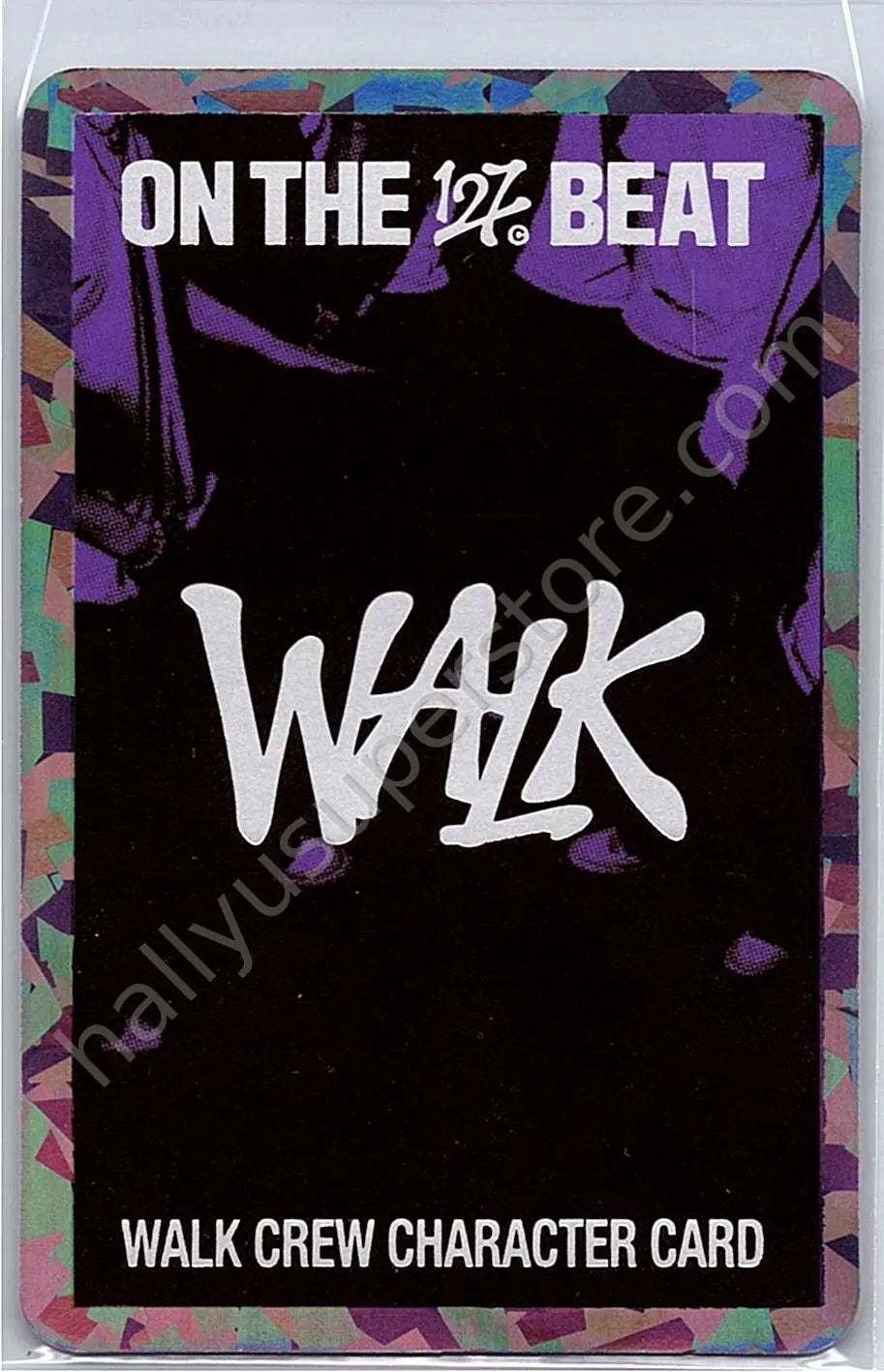 NCT 127 - Jungwoo - Walk album photocard character card version holographic (hologram) id card