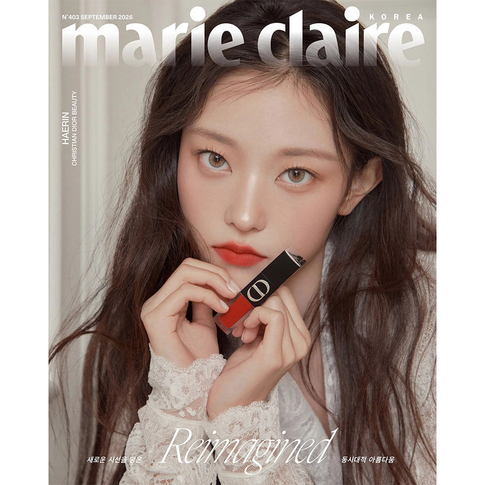 [Pre-Order] HAERIN (of NewJeans) - marie claire korea 2026.9 (Choose Version)
