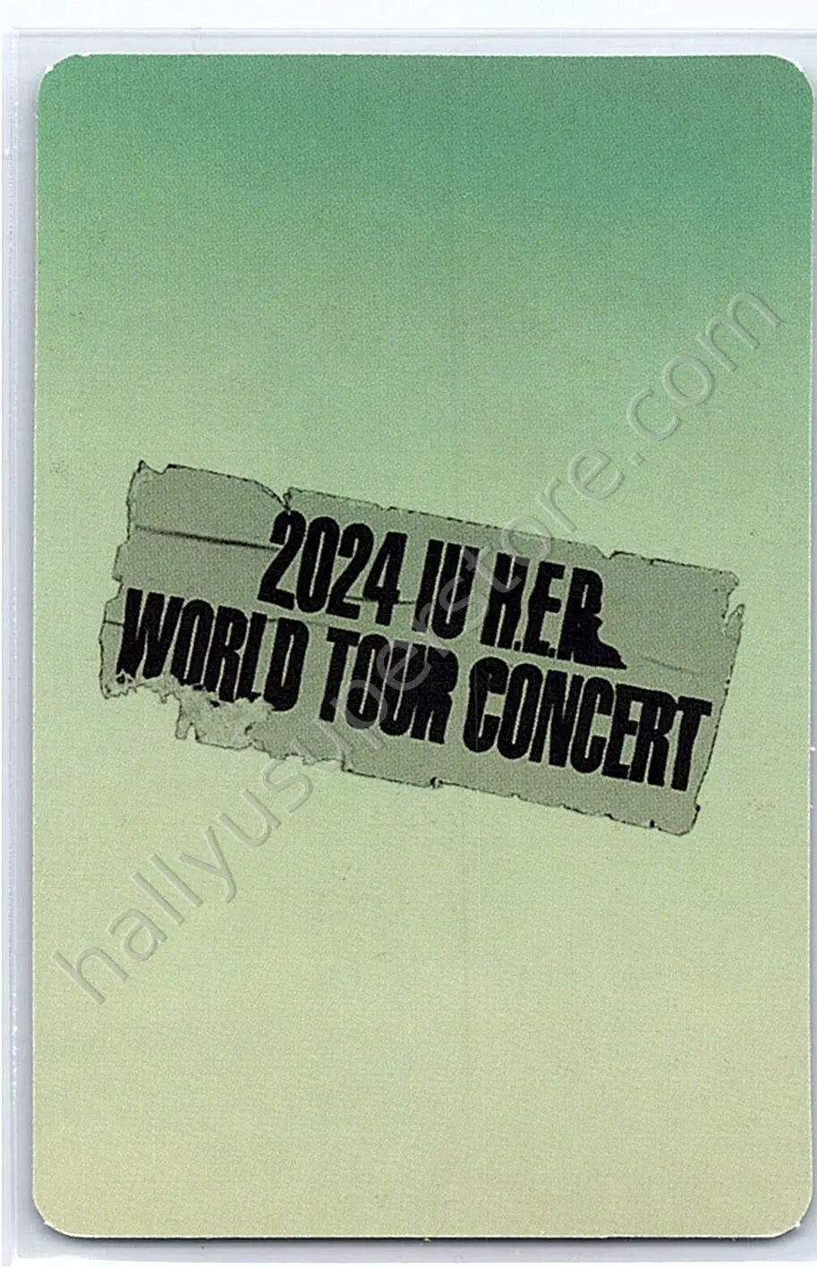 IU - IU - IU - IU - IU HEREH TOUR Event photocard set tour merch