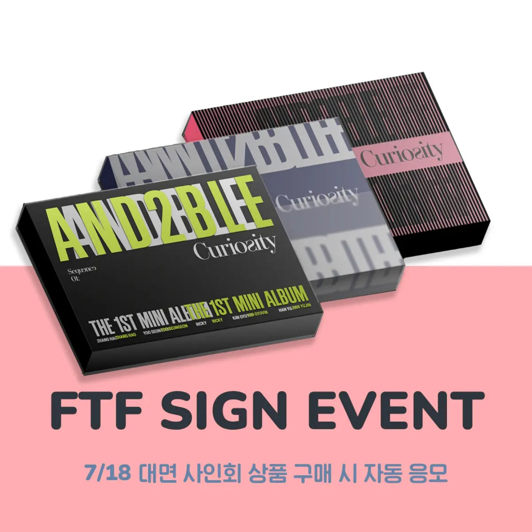 [Hallyu4U - Fansign] (7/18) WithMuu - AND2BLE [Sequence 01: Curiosity] (Offline Fansign Event)