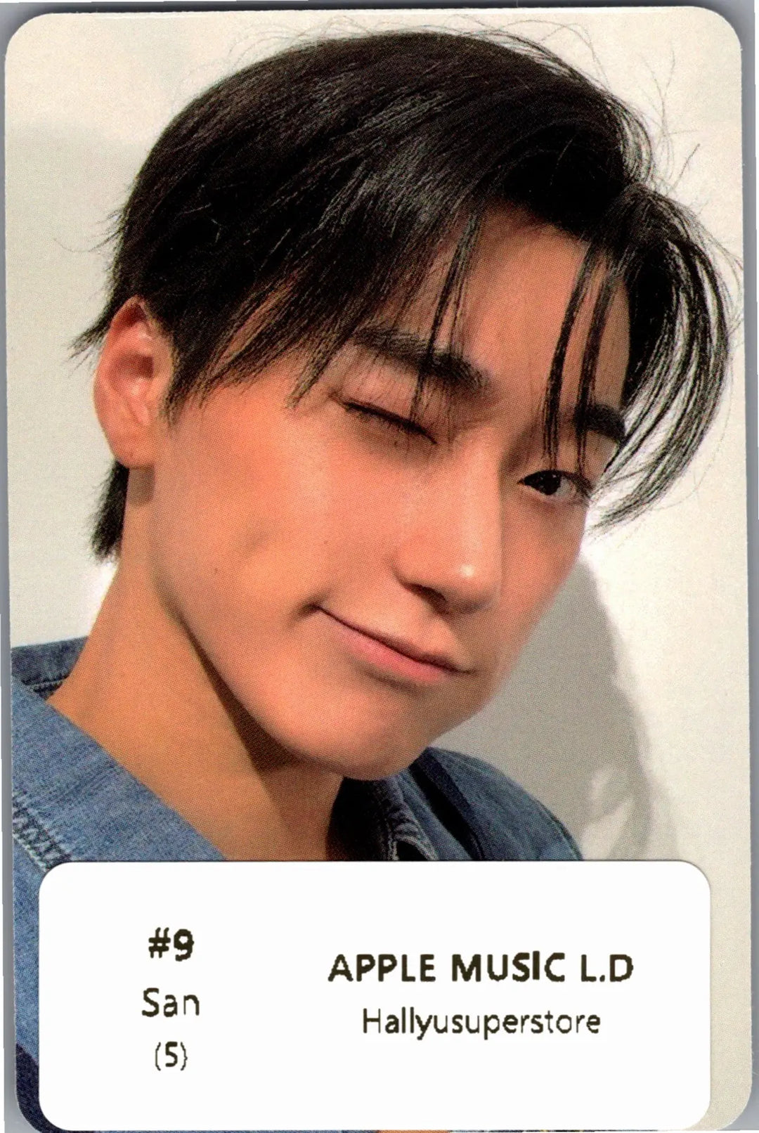 ATEEZ "GOLDEN HOUR : Part.5" - Apple Music Fansign Event Photocard (Digipack Ver.) [26.08.07]