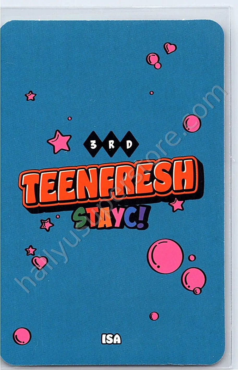 STAYC - Isa - TEENFRESH album photocard digipack version