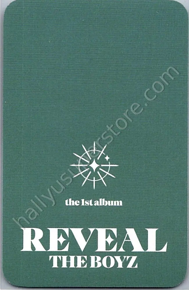 THE BOYZ - Q - Reveal album photocard moon version non-random platform version