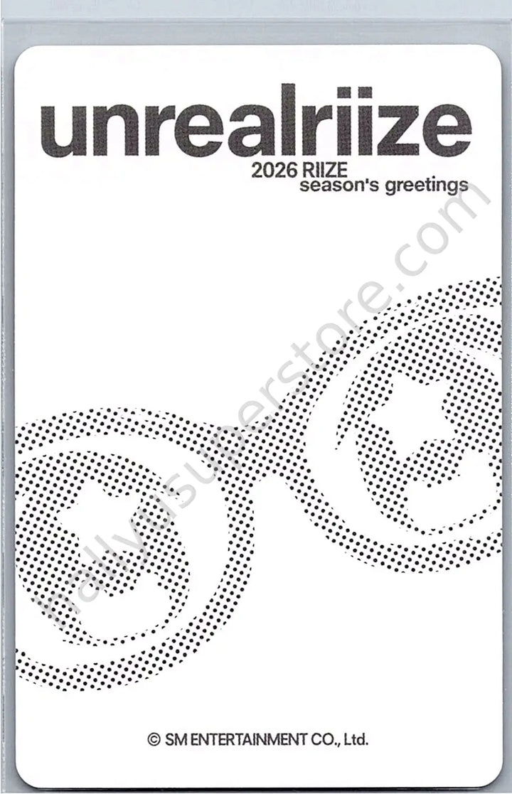 RIIZE  - Eunseok - 2026 Season&