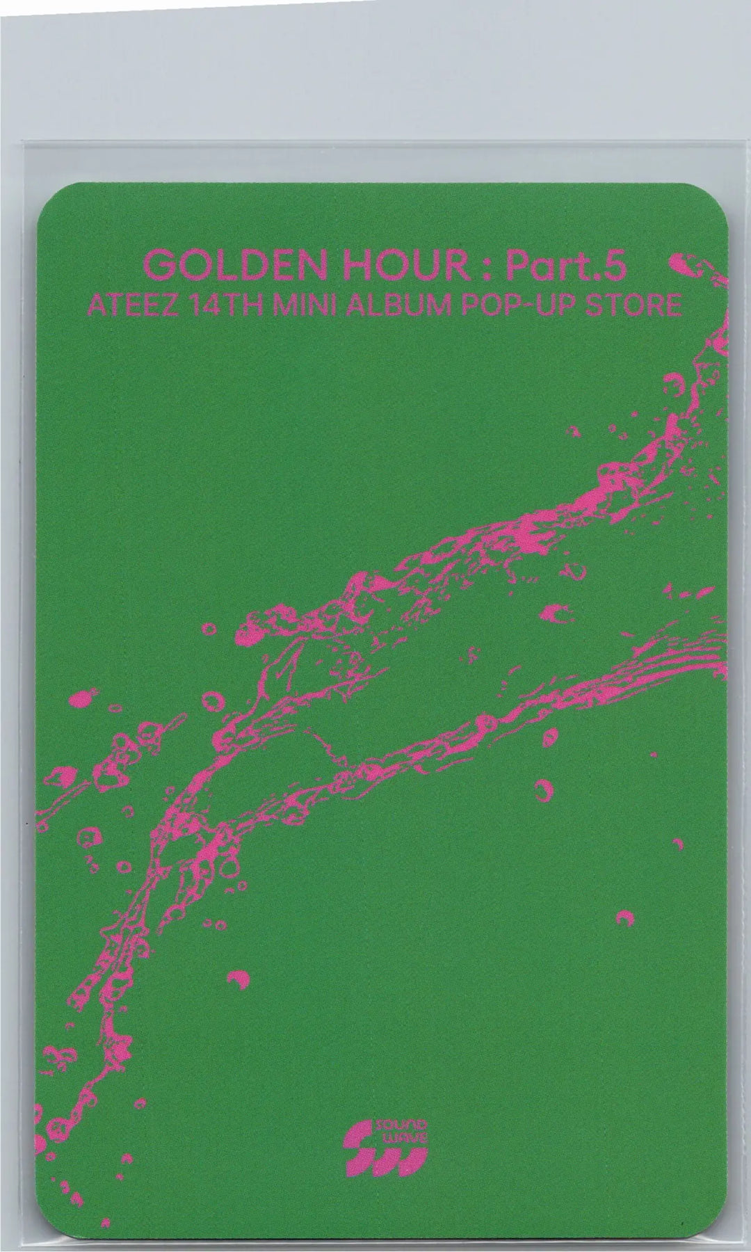 ATEEZ "GOLDEN HOUR : Part.5" - POP-UP STORE Official MD Event Photocard [26.06.26][Restocked 06/29]