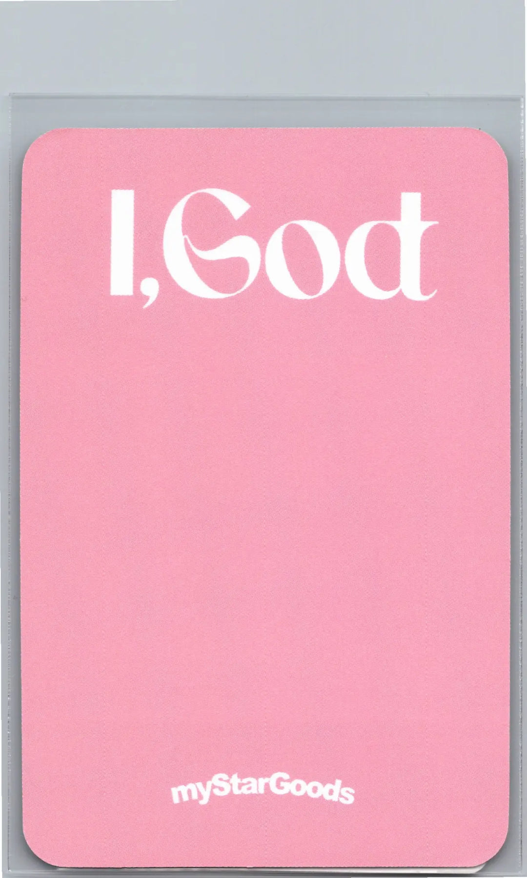 XLOV "I,God"- MyStarGoods Fansign Event Photocard R4 [26.07.07]
