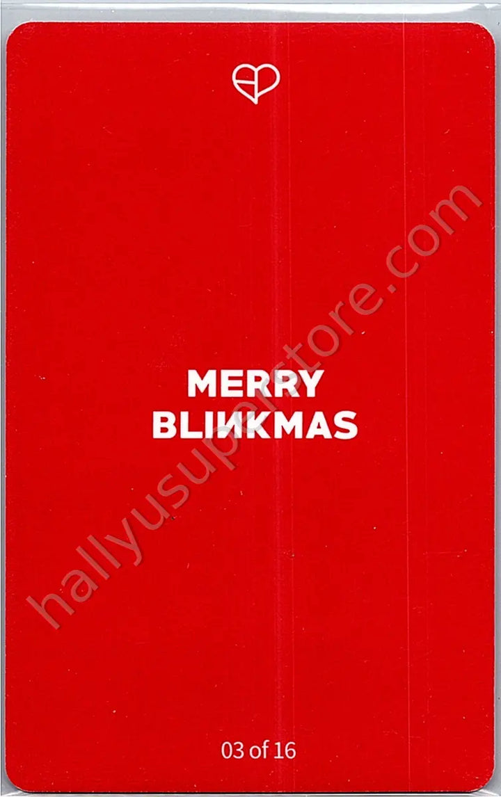 BLACKPINK - Rosé - BLACKPINK - Rosé - BPTG - Christmas Edition Other merch photocard set