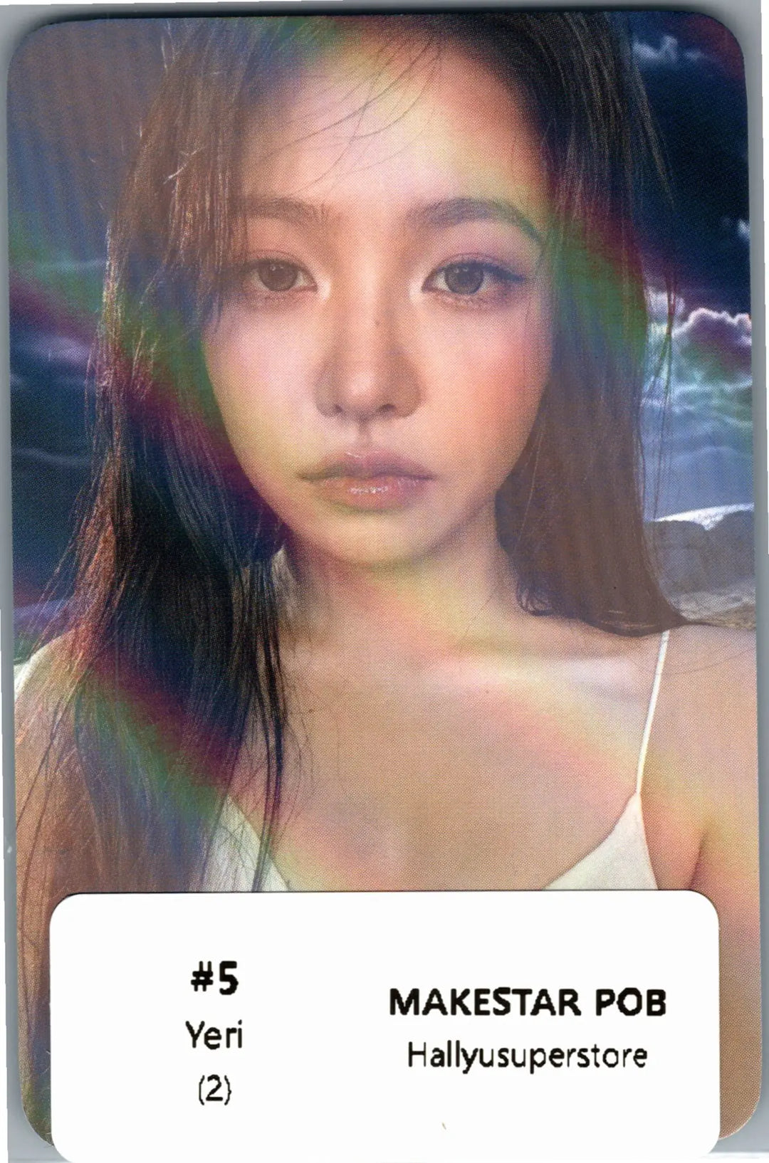 Red Velvet "Velvet Summer" - Makestar Pre-Order Benefit Hologram Photocard (Big Wave Ver.) [26.08.18]