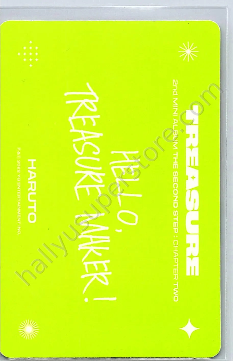 TREASURE - Haruto - THE SECOND STEP : CHAPTER TWO album photocard