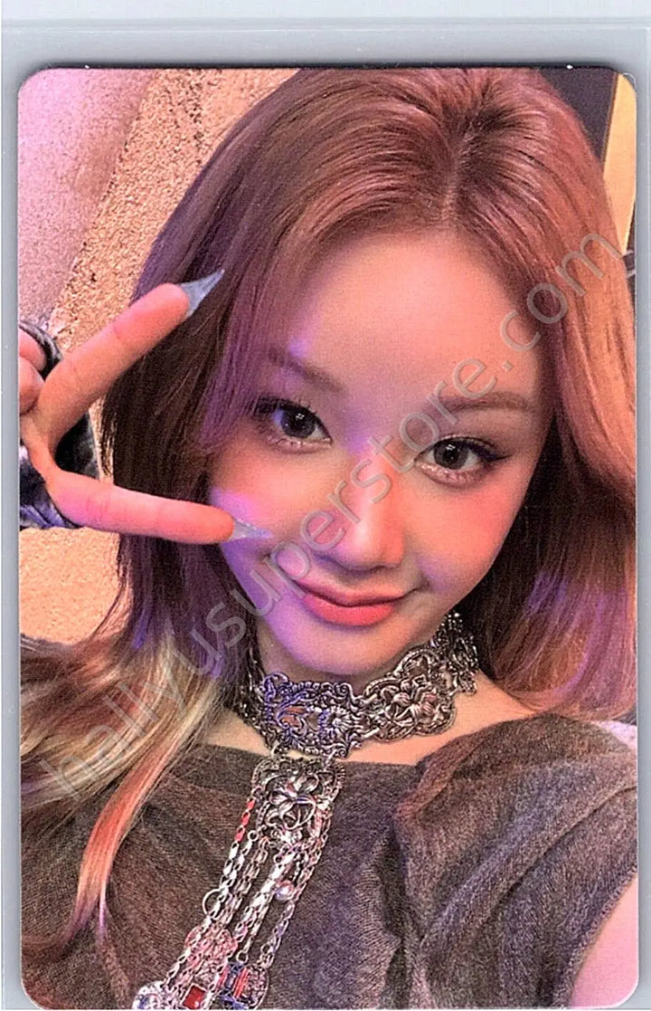 BABYMONSTER - Pharita - WE GO UP album photocard first press only pattern version