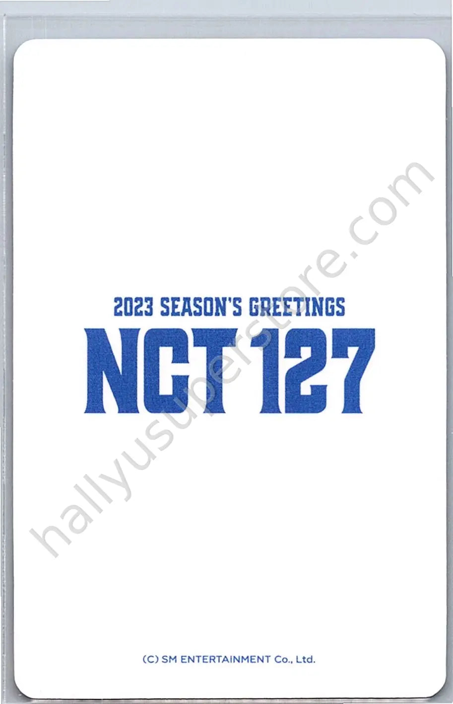 NCT 127 - Taeyong - 2023 Season’s Greetings photocard set season&
