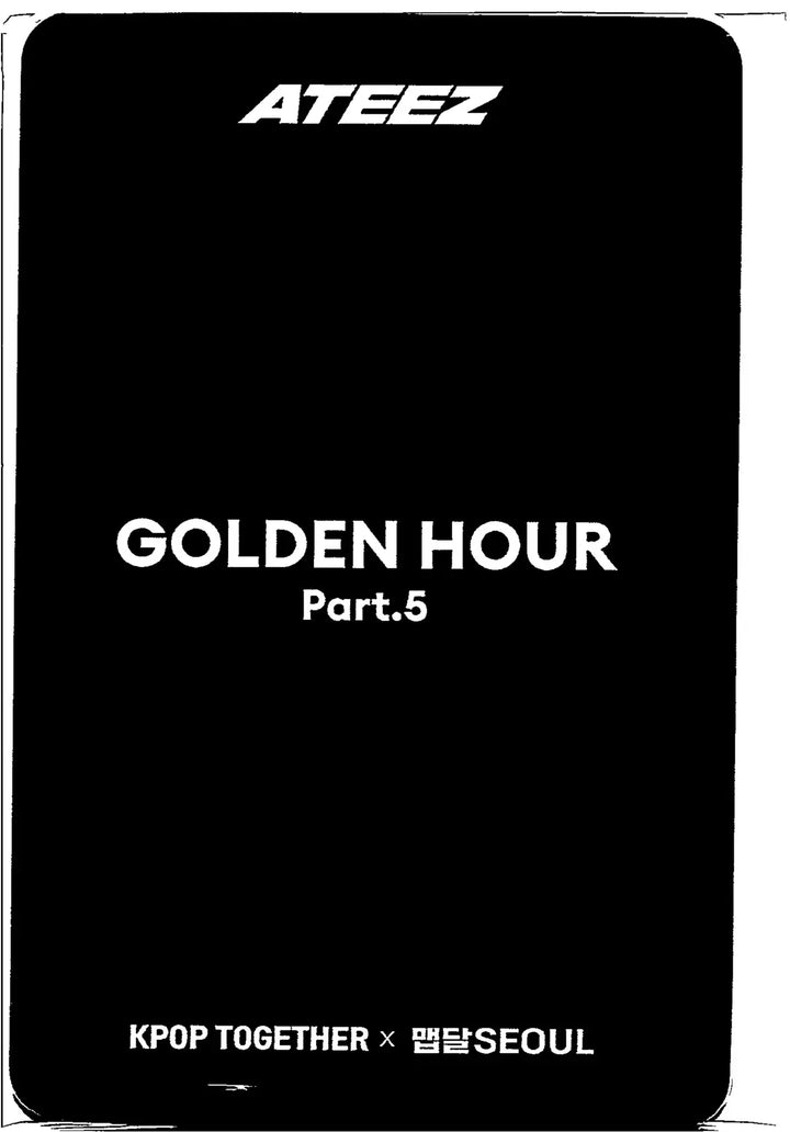 ATEEZ "GOLDEN HOUR : Part.5" - KPOP-TOGETHER X 맵달SEOUL Lucky Draw Event Photocard [26.07.28]