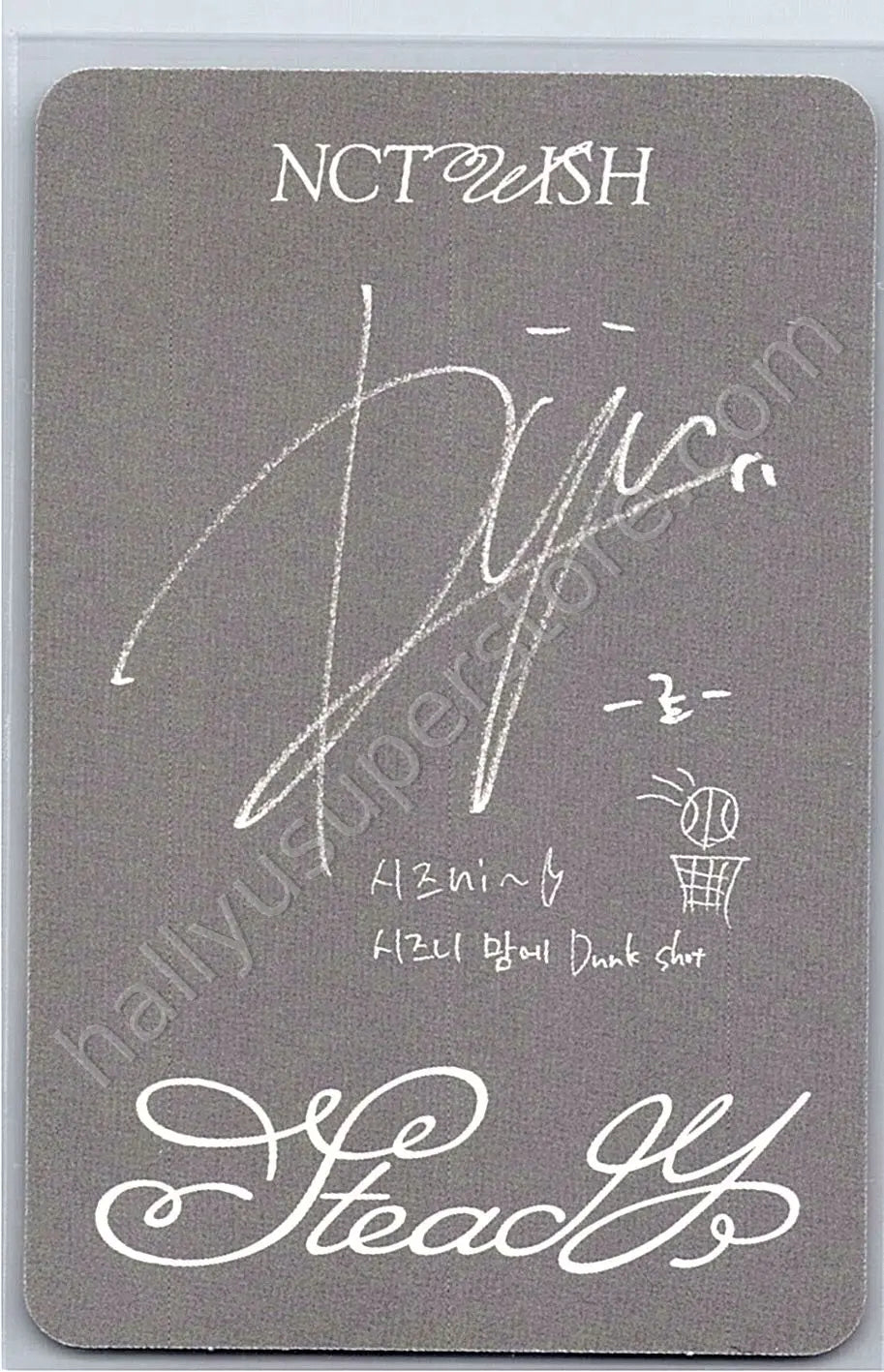 NCT WISH - Ryo - Steady album photocard qr version