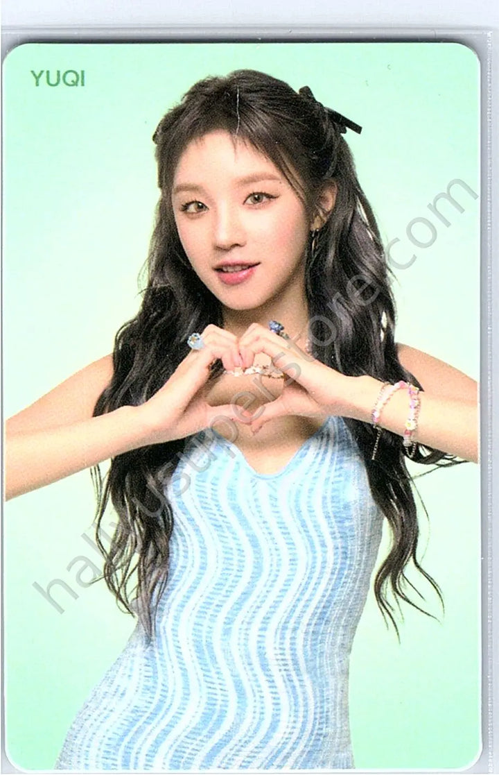 i-dle - Yuqi - i-dle - Yuqi - Tams Zero Collaboration Other pop-up store brand collaboration photocard set