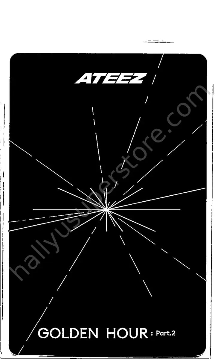 ATEEZ - Seonghwa - ATEEZ - Seonghwa - Golden Hour : Part 2 Album album photocard digipack version