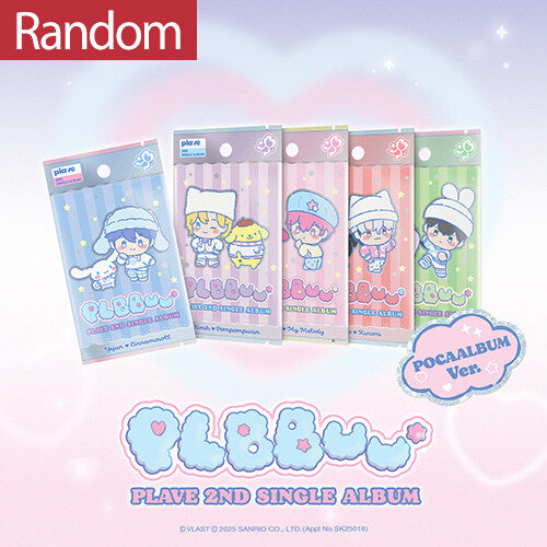 [B2B] PLAVE - 2nd Single Album PLBBUU (POCAALBUM Ver.) / 플레이브 -싱글 2집 PLBBUU (POCAALBUM Ver.)