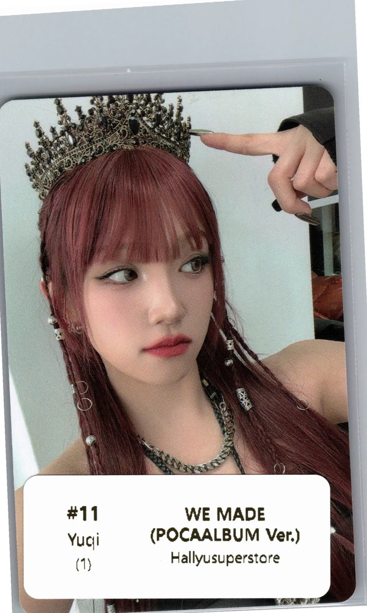 I-DLE "We made" - Official Photocard (POCAALBUM Ver.) [26.07.07]
