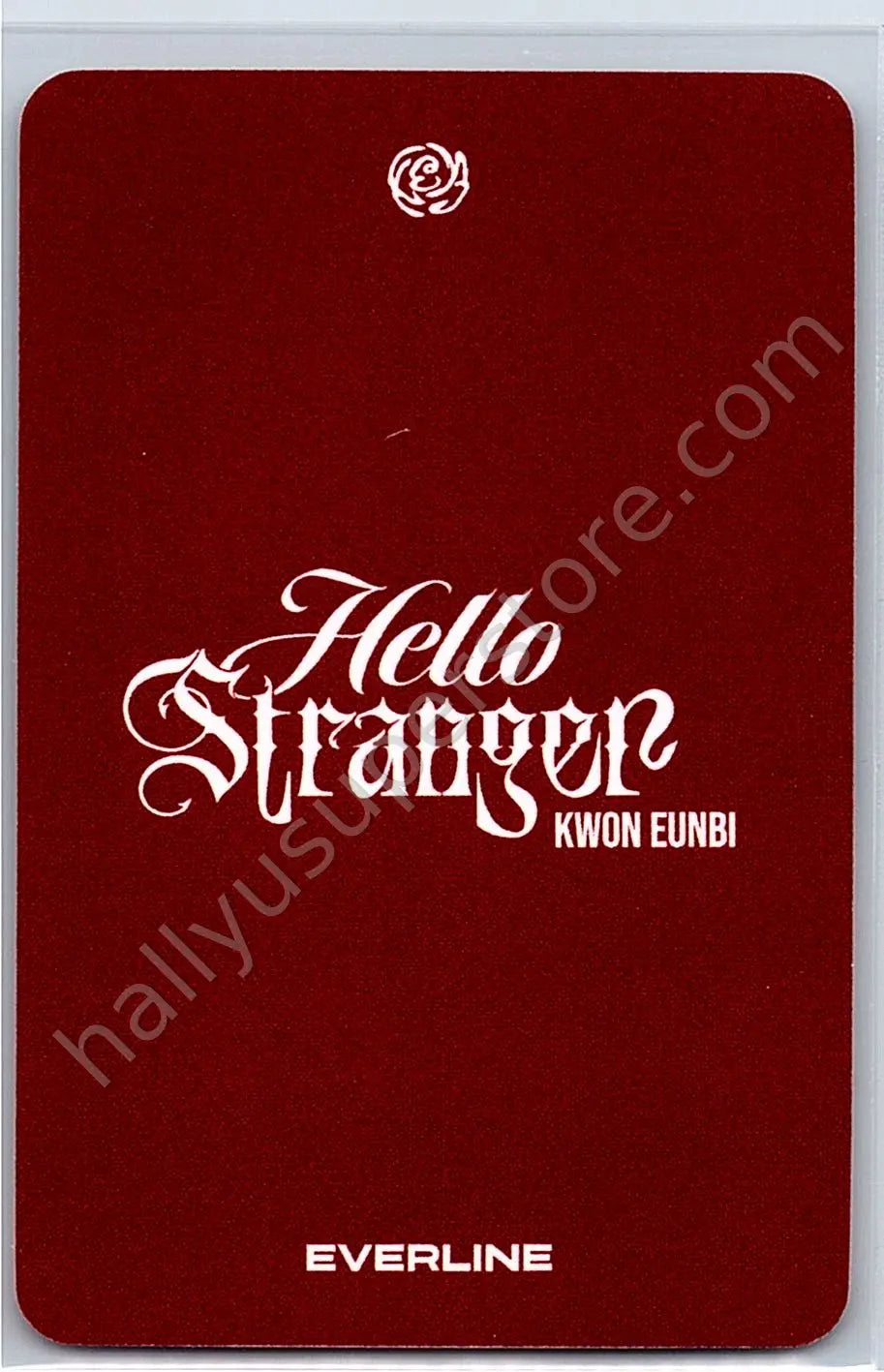 Kwon Eunbi - Kwon Eunbi - Hello Stranger everline lucky draw (LD)