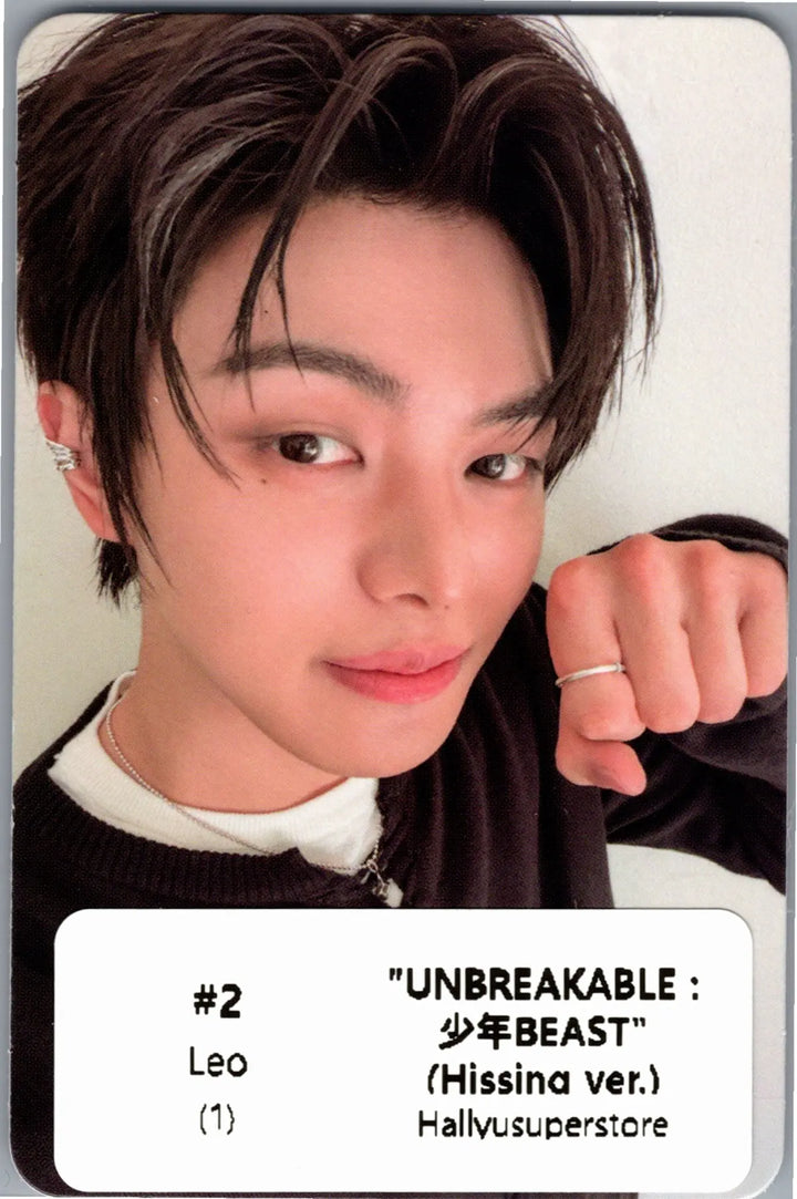 ALPHA DRIVE ONE "UNBREAKABLE : 少年BEAST" - Officail Photocard (Hissing Ver.) [26.08.25]