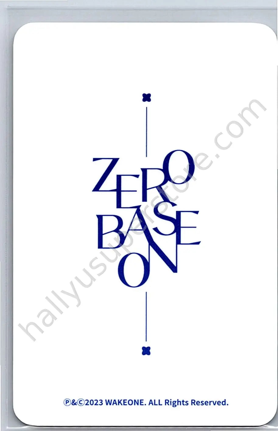 ZEROBASEONE - Hao - The Moving Seoul Pop-up Store L holder merch photocard photocard set white version