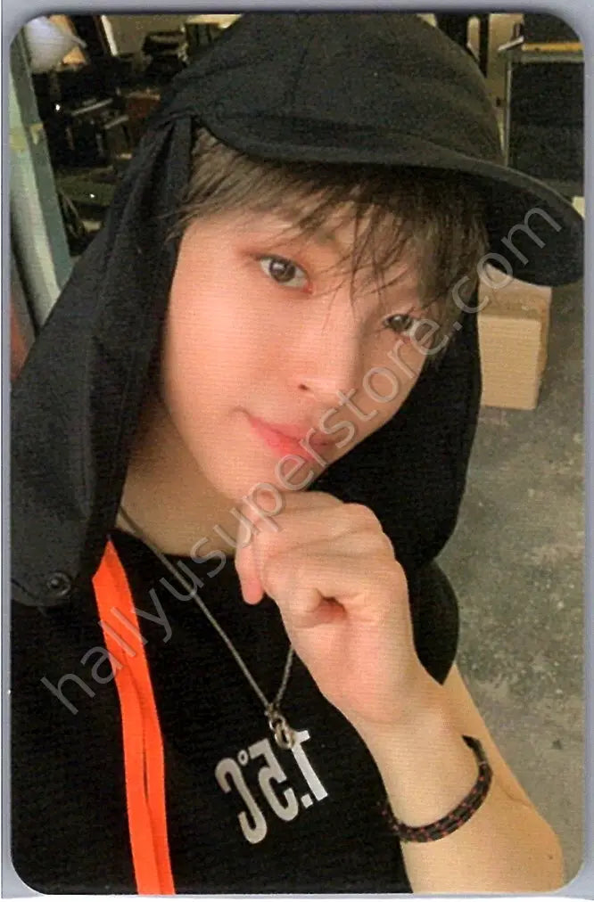 DKB - Heechan - GROWTH album photocard blue back