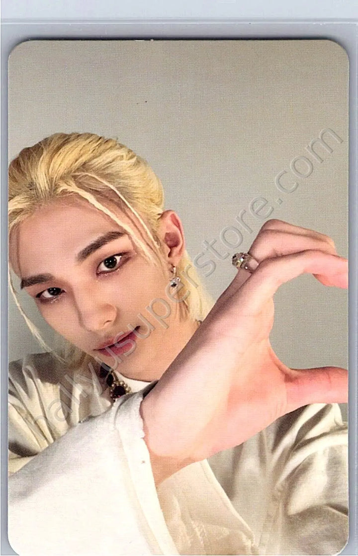 Stray Kids - Hyunjin - Maxident album photocard heart version standard version