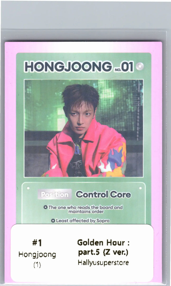 ATEEZ "GOLDEN HOUR : Part.5" - Official Photocard (Z ver.) [26.06.26]