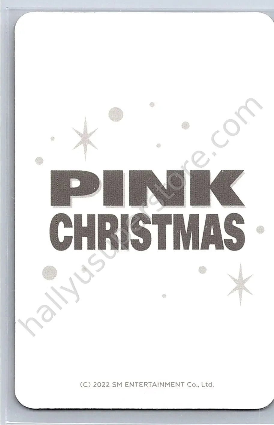 aespa - Giselle - Pink Christmas (All) 2022 version random pack trading card