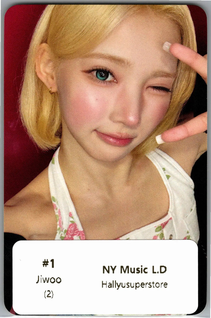Hearts2Hearts "Lemon Tang" - NY Music Lucky Draw Event Photocard [26.08.04]
