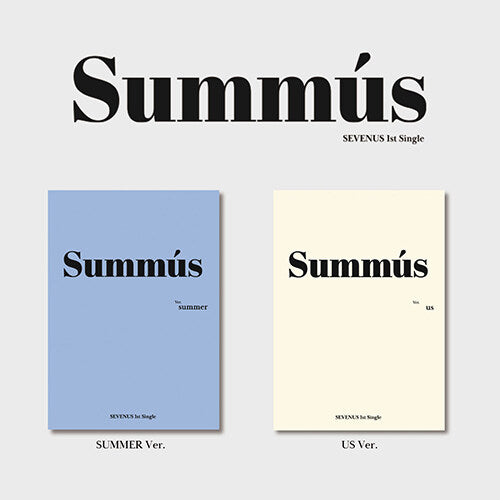 Sevenus - 1st Single Album 