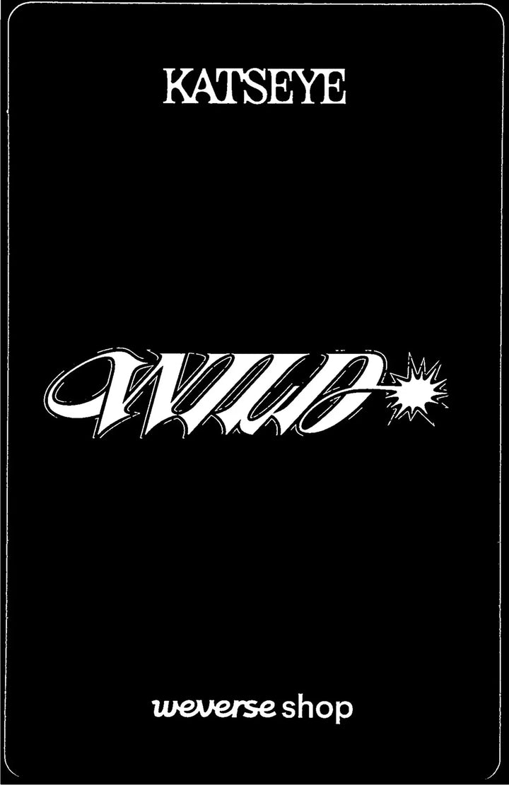 KATSEYE "WILD" - Weverse Shop Pre-Order Benefit Photocard (Photobook Ver.) [26.08.18][Restocked 08/19]