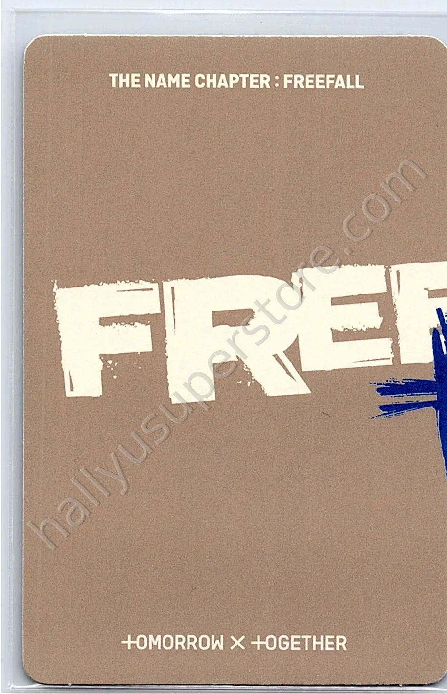 TOMORROW X TOGETHER - Soobin - The Name Chapter: Freefall A version album photocard weverse album version