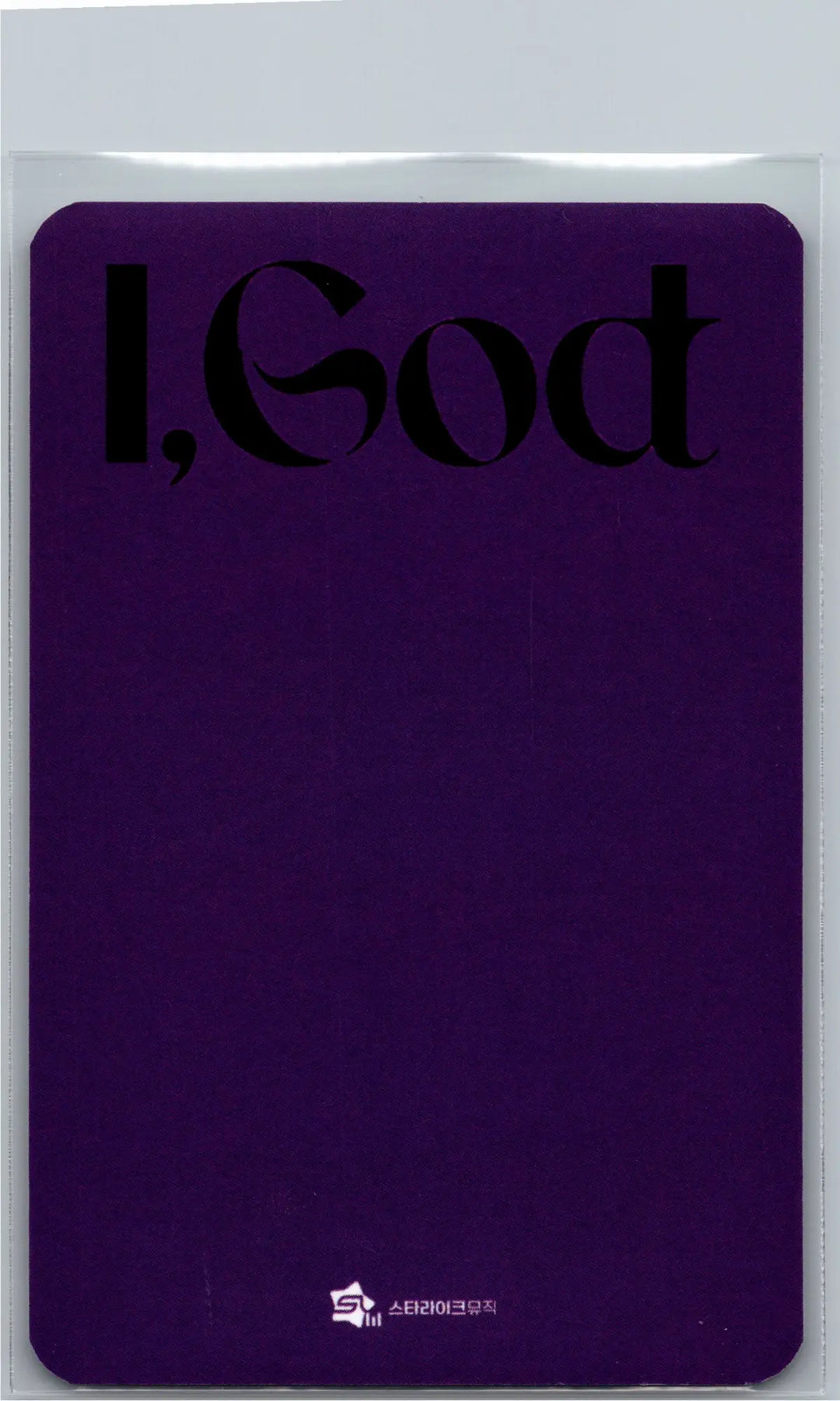 XLOV "I,God" - Star Like Muisc Fansign Event Photocard R2 [26.07.02]