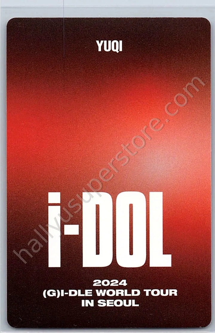 i-dle - Yuqi - 2024 World Tour [i-DOL] Blu-Ray &amp; DVD bluray version