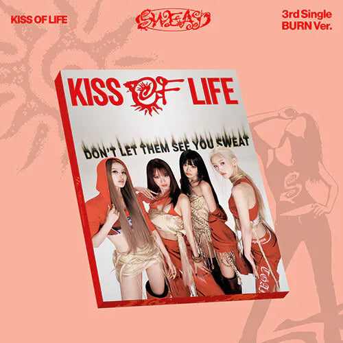 [Pre-Order] Kiss of Life -3rd Single Album [SWEAT] (BURN Ver.)