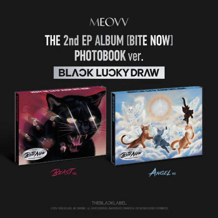 [Pre-Order] Black Lucky - JEON SOMI , MEOVV , ALLDAY PROJECT + 2026 Black Lucky Draw Event