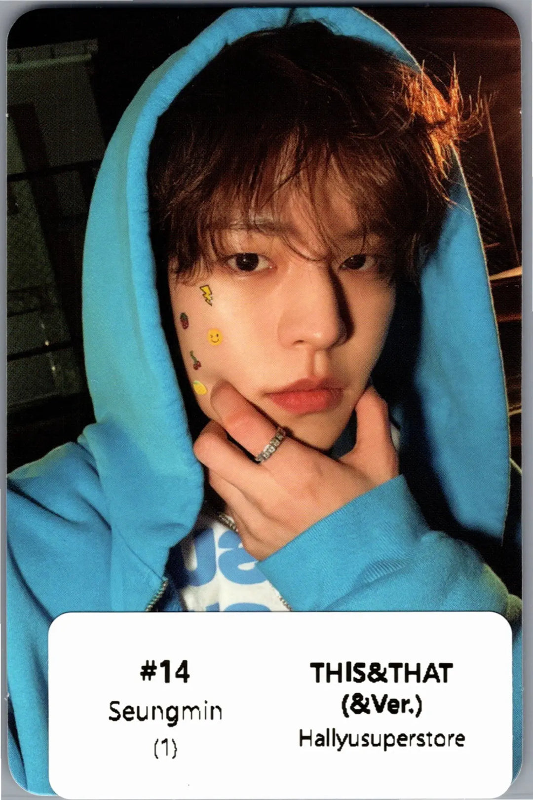Stray Kids "THIS &amp; THAT" - Official Photocard, ID Photo Set (&amp; Ver.) [26.08.13]