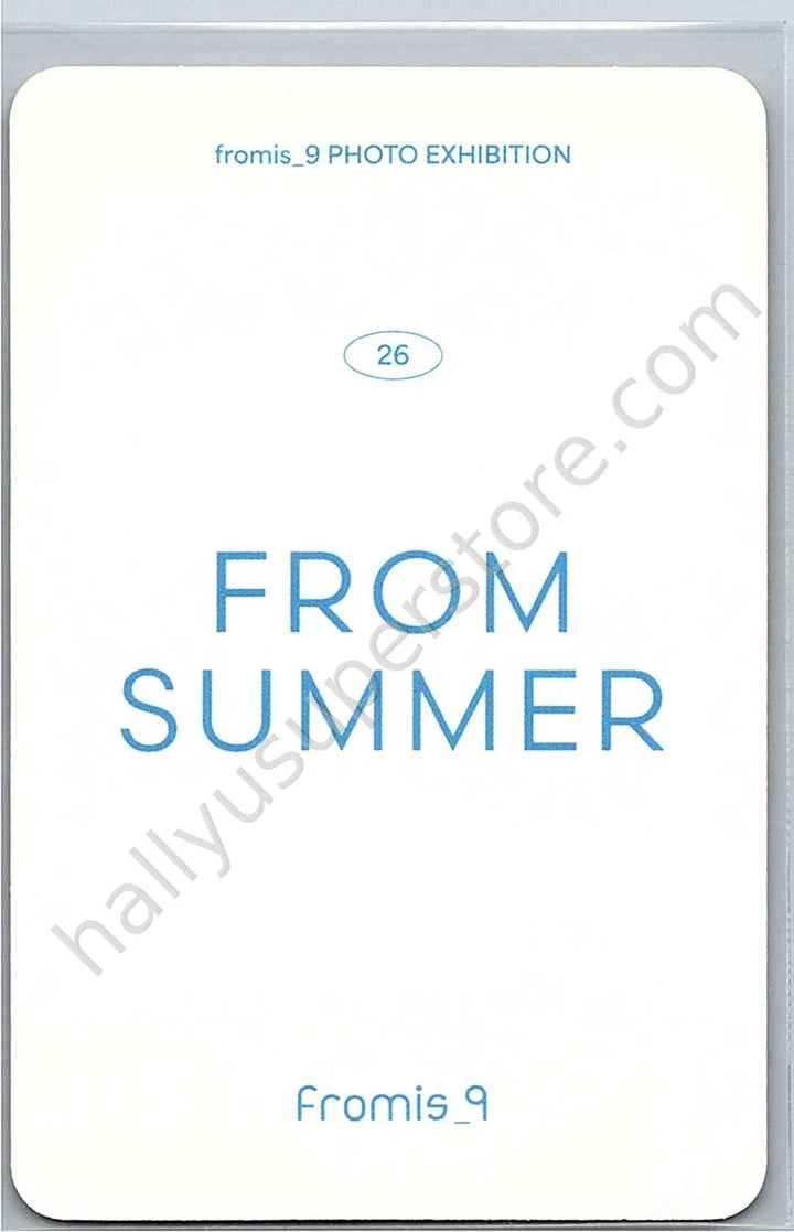 fromis_9 - Hayoung - From Summer Event Exhibition Trading Photo Card