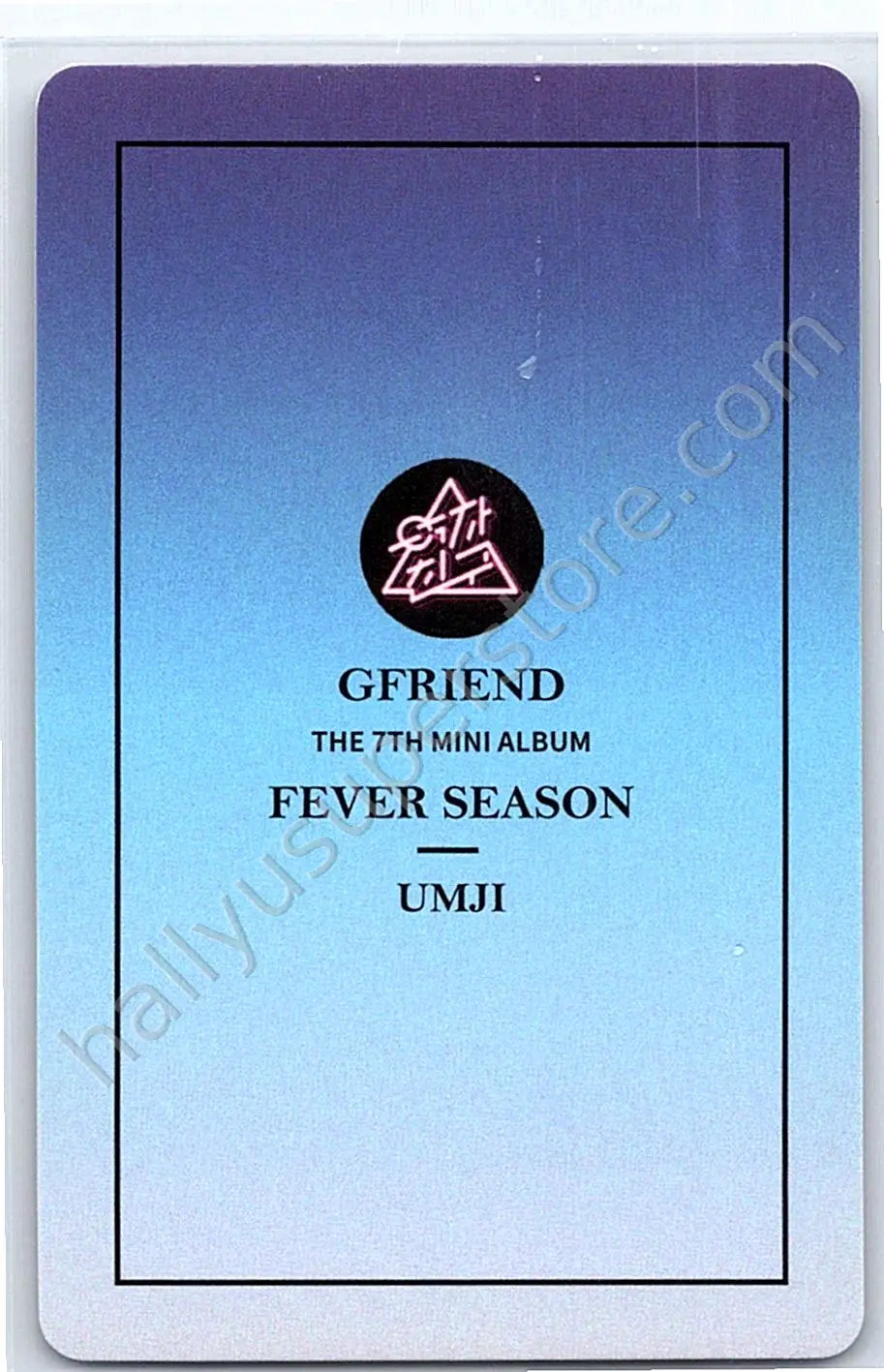 GFRIEND - Umji - FEVER SEASON first press only photocard