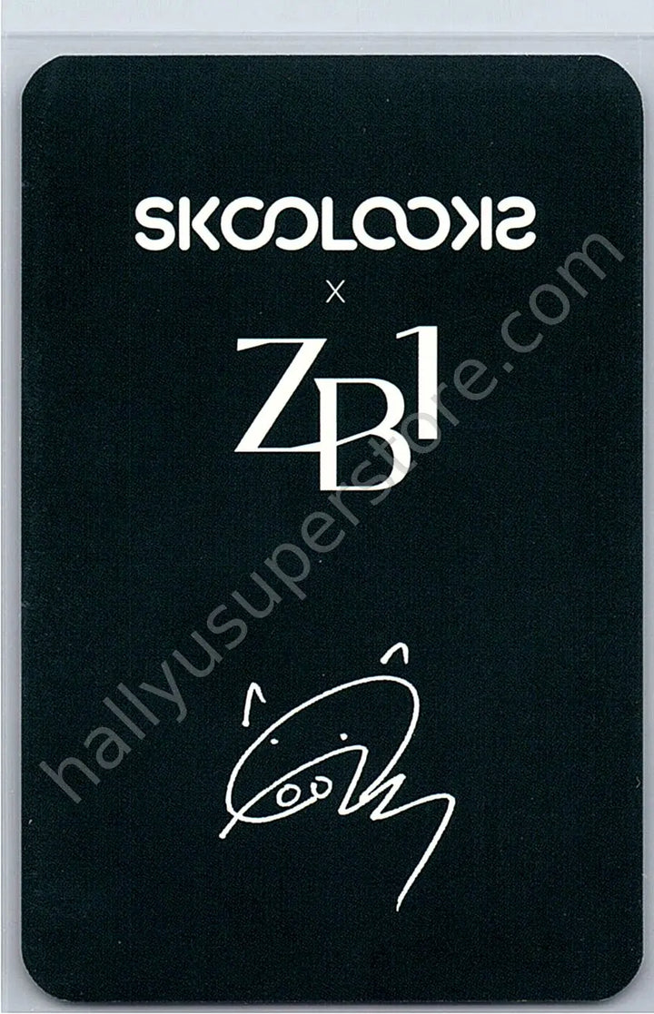 ZEROBASEONE - Gunwook - ZB1 x Skoolooks brand collaboration round 2