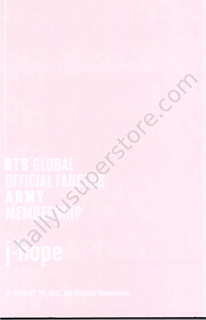 BTS - j-hope - BTS - j-hope - 10th ARMY Membership Kit  Other J-Hope BTS weverse membership