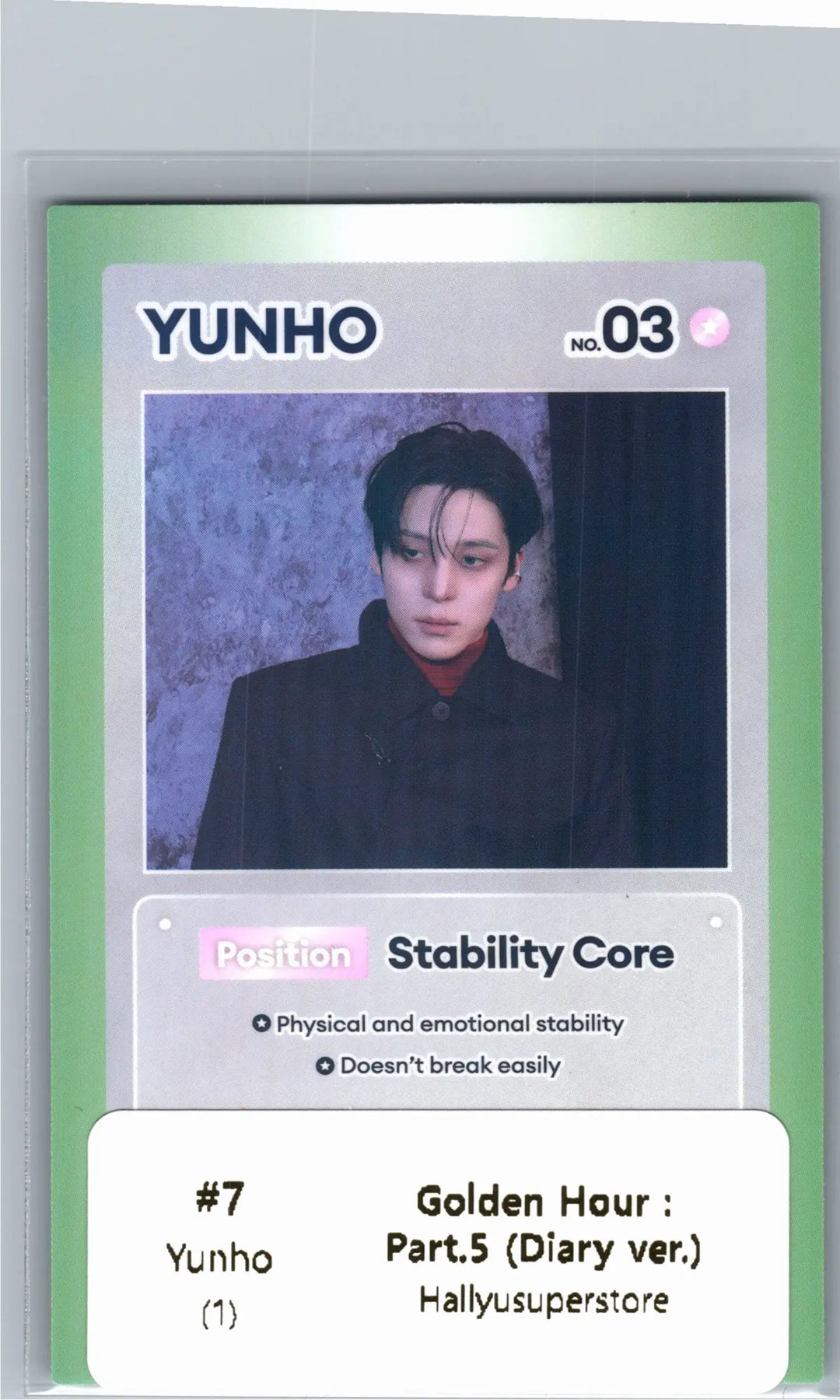 ATEEZ "GOLDEN HOUR : Part.5" - Official Photocard (Diary ver.) [26.06.26]