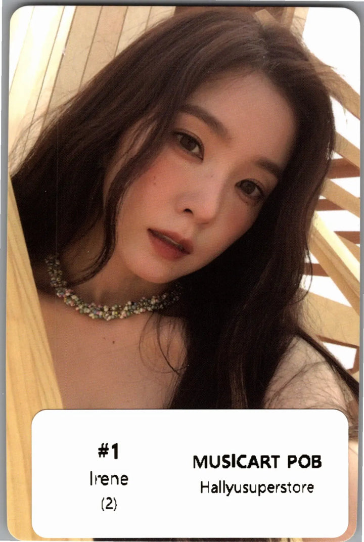 Red Velvet "Velvet Summer" - MusicArt Pre-Order Benefit Photocard (Big Wave Ver.) [26.08.18]
