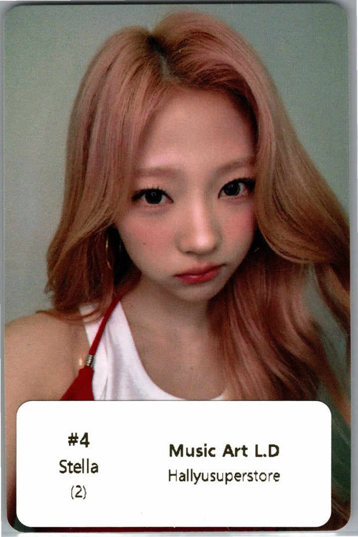 Hearts2Hearts "Lemon Tang" - MusicArt Lucky Draw Event Photocard [26.08.05]