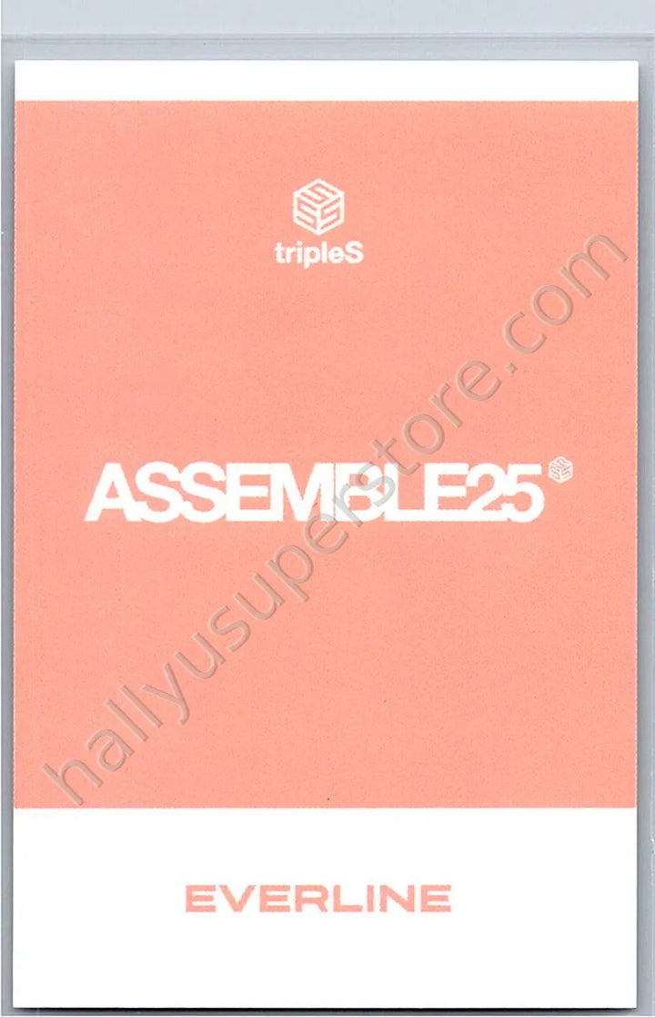 tripleS - Soomin - Assemble25 everline polaroid