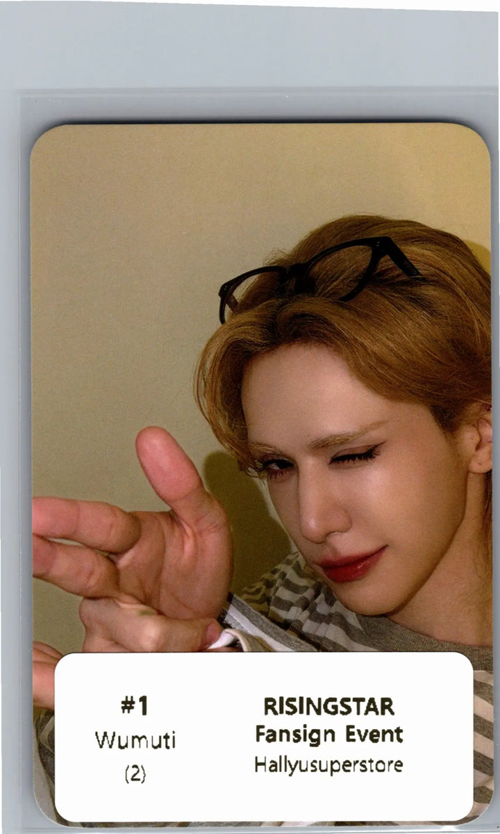 XLOV "I,God"- Rising Star Fansign Event Photocard R3 [26.07.10]