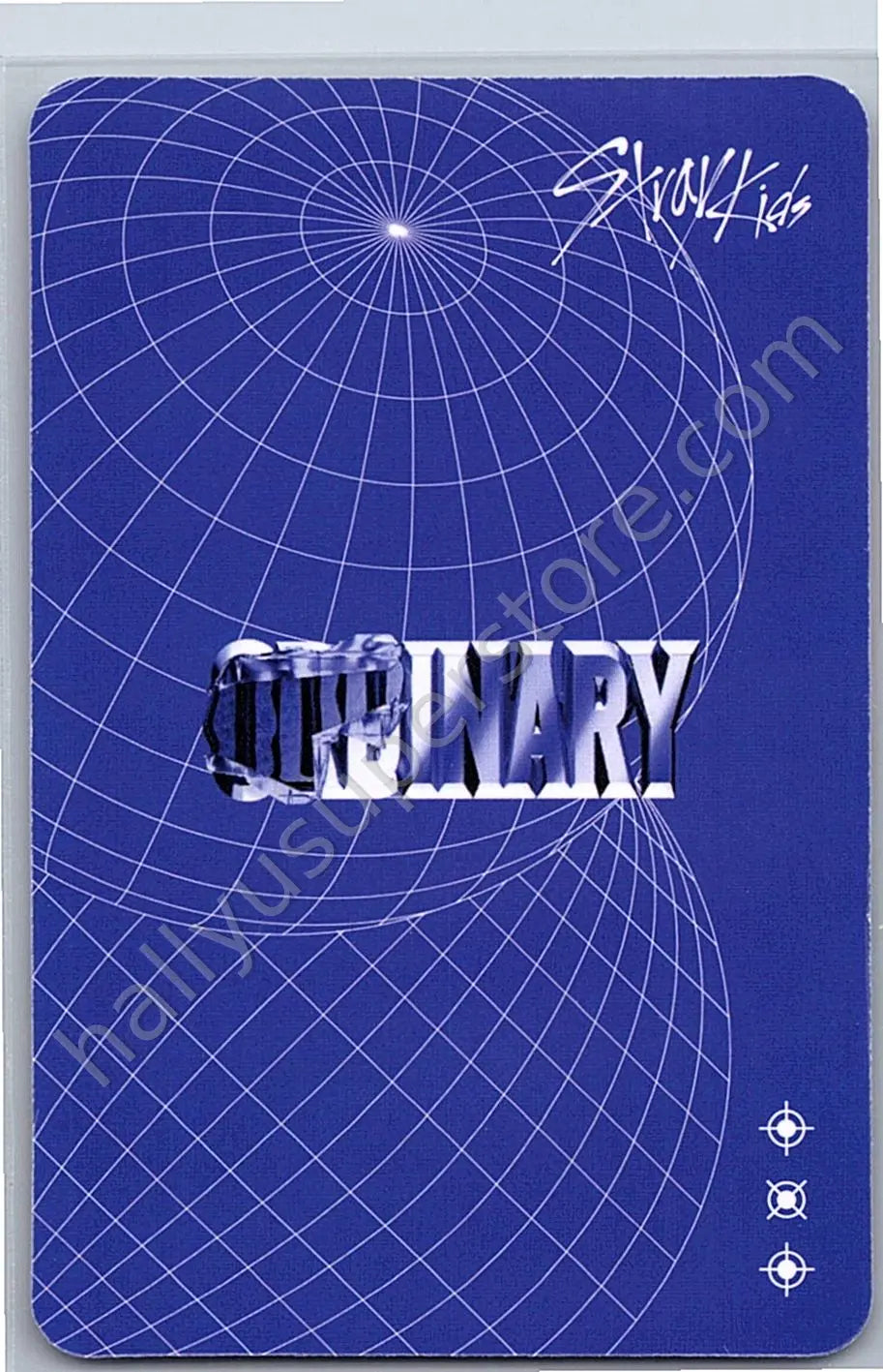 Stray Kids - Changbin - Oddinary album photocard scanning version standard version